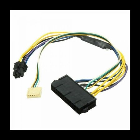 SANOXY 11.8in 24P to 6P Power Supply Adapter Cable Compatible with HP Elite 8100 8200 8300 800G1 SANOXY-CABLE12